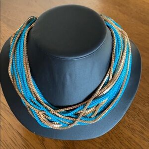Gold & Turquoise Necklace